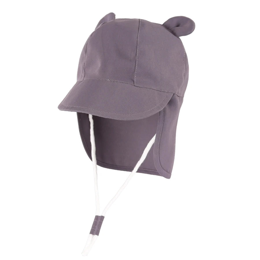 Adjustable Baby Sun Hats with Neck Flap Protection - Perfect Swim & Play Toddler Hat for Girls & Boys