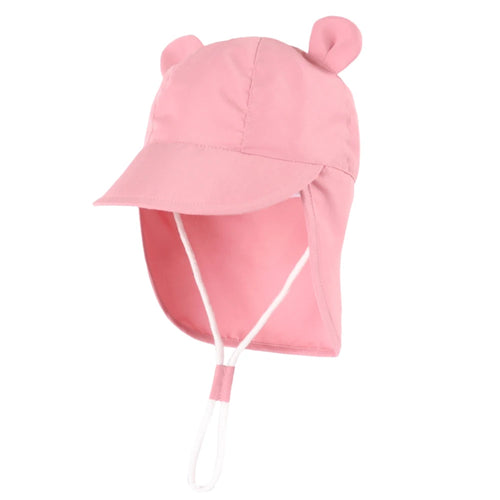 Adjustable Baby Sun Hats with Neck Flap Protection - Perfect Swim & Play Toddler Hat for Girls & Boys