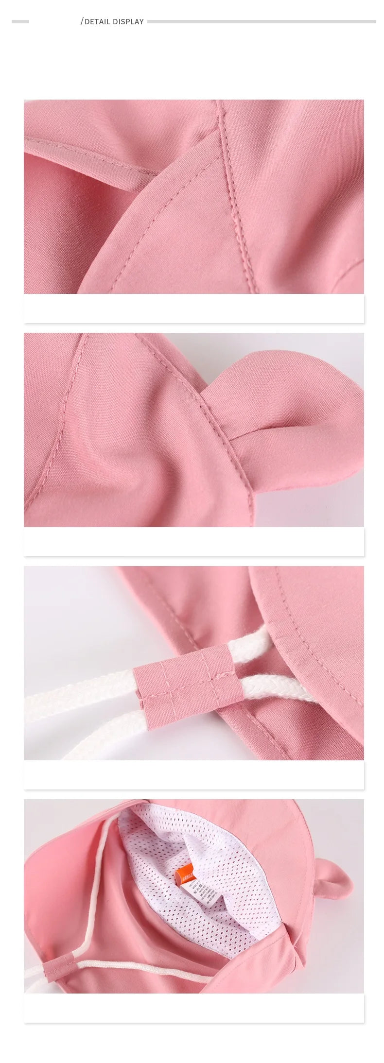 Adjustable Baby Sun Hats with Neck Flap Protection - Perfect Swim & Play Toddler Hat for Girls & Boys